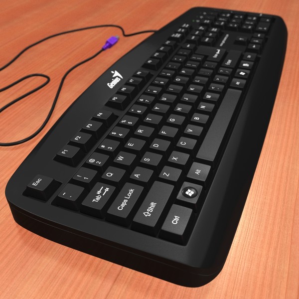 3dsmax genius kb-110 keyboard key - Keyboard KB-110 Genius by PROmax_